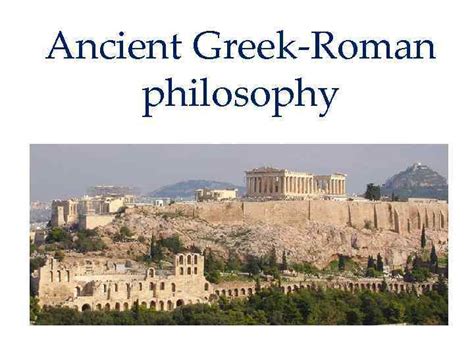 philosophy profession nyt|28. Greek Influences of Roman Education .